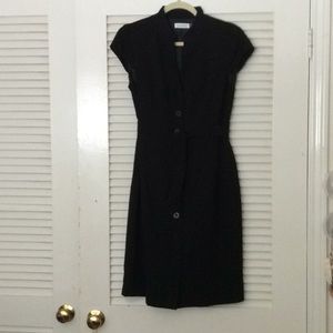Calvin Klein Sz10 Black Dress